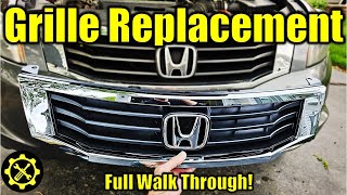 2008  2012 Honda Accord Grille Replacement!