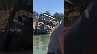 2019 don pedro poker run. we were hanging out on the second floor when
house boat decided to sink us. people jumping left and right get off.