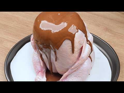 Pon chocolate sobre el pollo. Aprendí este truco en un restaurante de cinco estrellas