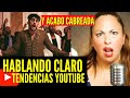 Vocal coach reaccionando a tendencias youtube   preocupante  reaction  analysis