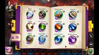 magic world ,inferno event battles,defeat final boss,but still not good enough to take biggest chest screenshot 1