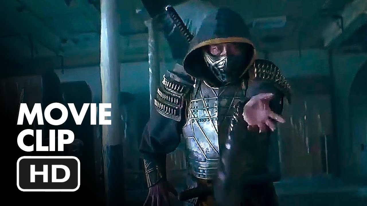 "GET OVER HERE!!" Scorpion vs Subzero Mortal Kombat (2021) Scorpion