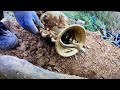 We have found a treasure and a golden magic snake