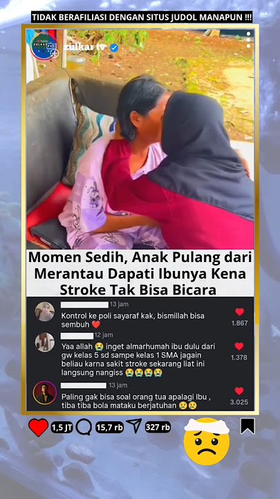 semoga lekas sembuh ya kak ibunya 🤲🥺