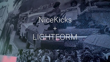 Nice Kicks Collaboration - Projection Mapping a Product Launch