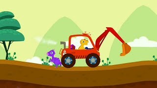 PERMAINAN ANAK LAKI-LAKI - PERMAINAN MOBIL - DINOSAUR DIGGER screenshot 5