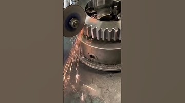 chamfer cutting in angle grinder #engineering #tools #viral #machine #manufacturing #milling