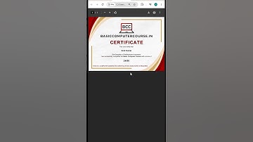 Basic Computer Course ( FREE CERTIFICATE ) 2025 in Hindi #computer #laptop #viral #reels #shorts