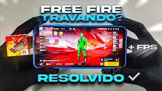 COMO FAZER O FREE FIRE PARAR DE TRAVAR EM QUALQUER CELULAR EM 2024 !! (Passo a Passo)✅📱