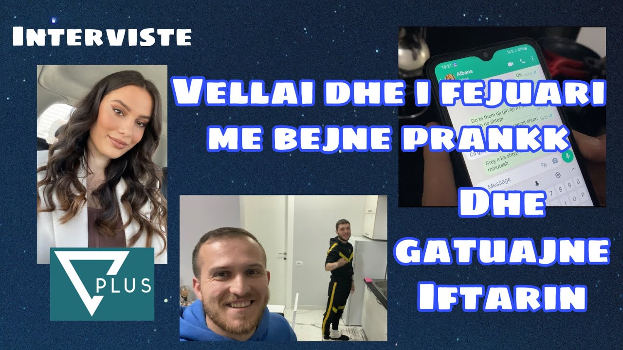 Vlog || I fejuari dhe vellai me bejne PRANK || Ftohem ne Vizion Plus || Albana Shahinas