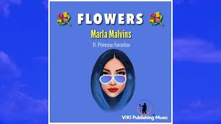 Miley Cyrus Flowers Cover by Marla Malvins (feat. Primrose Fernetise) | Flowers Lyric Video | VIKI Resimi