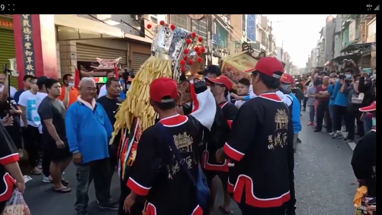 聖王公神轎激動發攆★蚵仔寮通安宮廣澤尊王神轎★發起來接駕左營城隍廟