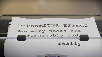 Animated Typewriter Text
