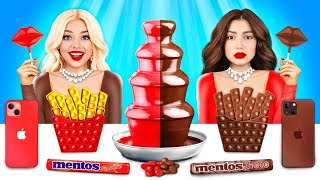 Çikolata Vs Gerçek Yiyecek Kapışması Ratata Brilliant Sahte Yiyecek & 24 Saat Sadece Çikolata Yeme