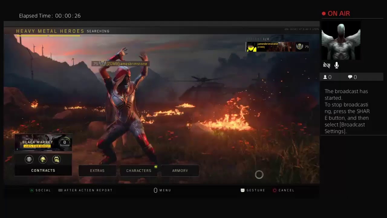 jamesbrimstone's Live PS4 Broadcast BLACKOUT
