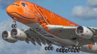 60 MINUTES PURE AVIATION  AIRBUS A380, B747, IL62, IL76, AN12 and more (4K)