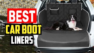 ✅Top 5 Best Car Boot Liners for Dogs in 2024