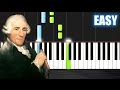 Haydn - Surprise Symphony - EASY Piano Tutorial by PlutaX
