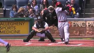2013/04/14 Phillips' two-run single
