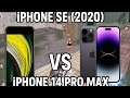 Iphone Se 2020 vs iPhone 14 Pro max pubg intense TDM room Gameplay 