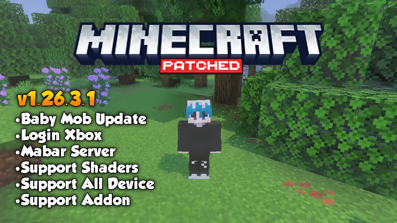 Minecraft Patch Versi Terbaru 1.26.3.1 | Patch Update Perbaikan Bug ...