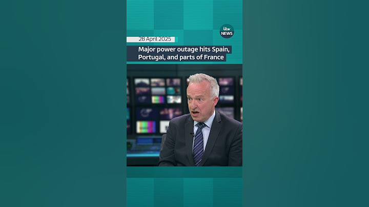 Major power outage hits Spain, Portugal, and parts of France | ITV News  #itvnews