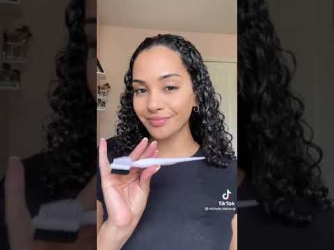 curly easy hairstyle / tiktok compilation✨