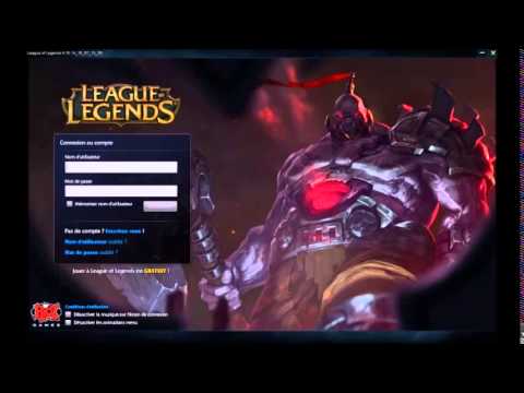 League of Legends - Sion's login