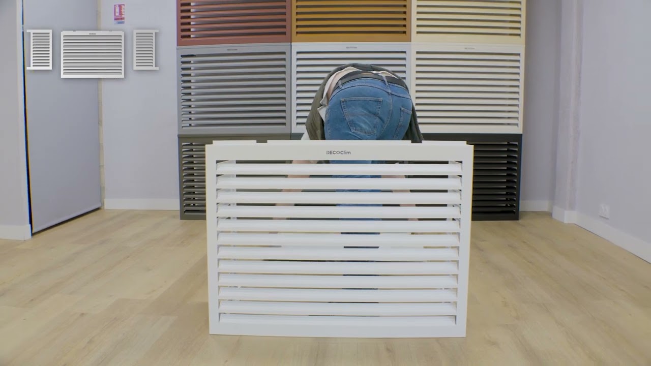 Montage Schutzgehäuse für Klimagerät DECOCLIM S