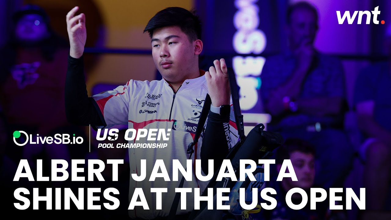 Albert Januarta downs Yannick Pongers in ALL-STAR teenage battle | 2025 US Open Pool Championship
