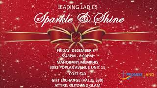 Leading Ladies Christmas Invitation