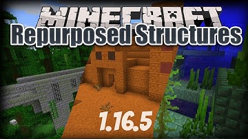 Repurposed Structures Mod 1.16.5 | How to install Repurposed Structures Mod on Minecraft 1.16.5