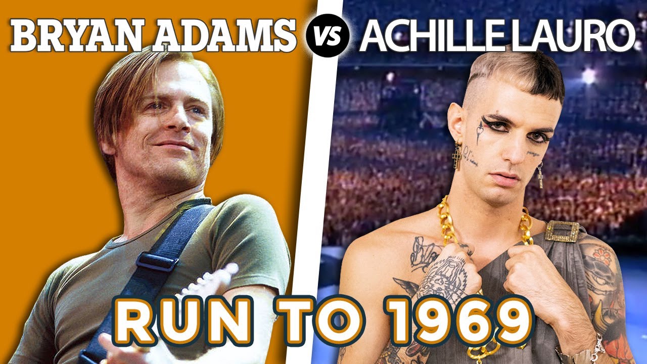 Bryan Adams "Run to you" Vs Achille Lauro "1969" (Bruxxx Mashup #40 re-edited)
