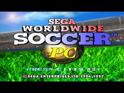 SEGA Worldwide Soccer gameplay (PC Game, 1997)