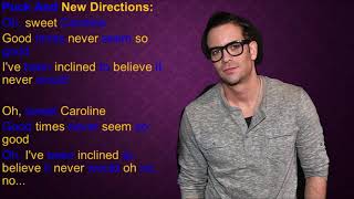 Sweet Caroline Glee Lyrics