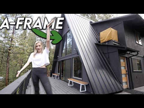 This A-Frame Cabin