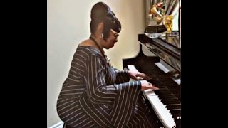 Video thumbnail of "Twinkie Clark(Clark Sisters) On Piano Singing 'Endow Me' & Tasha Cobbs 'Break Every Chain'-Oct 2020"