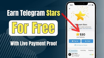 Earn Free Telegram Stars with This Bot | Proof of Payment Included