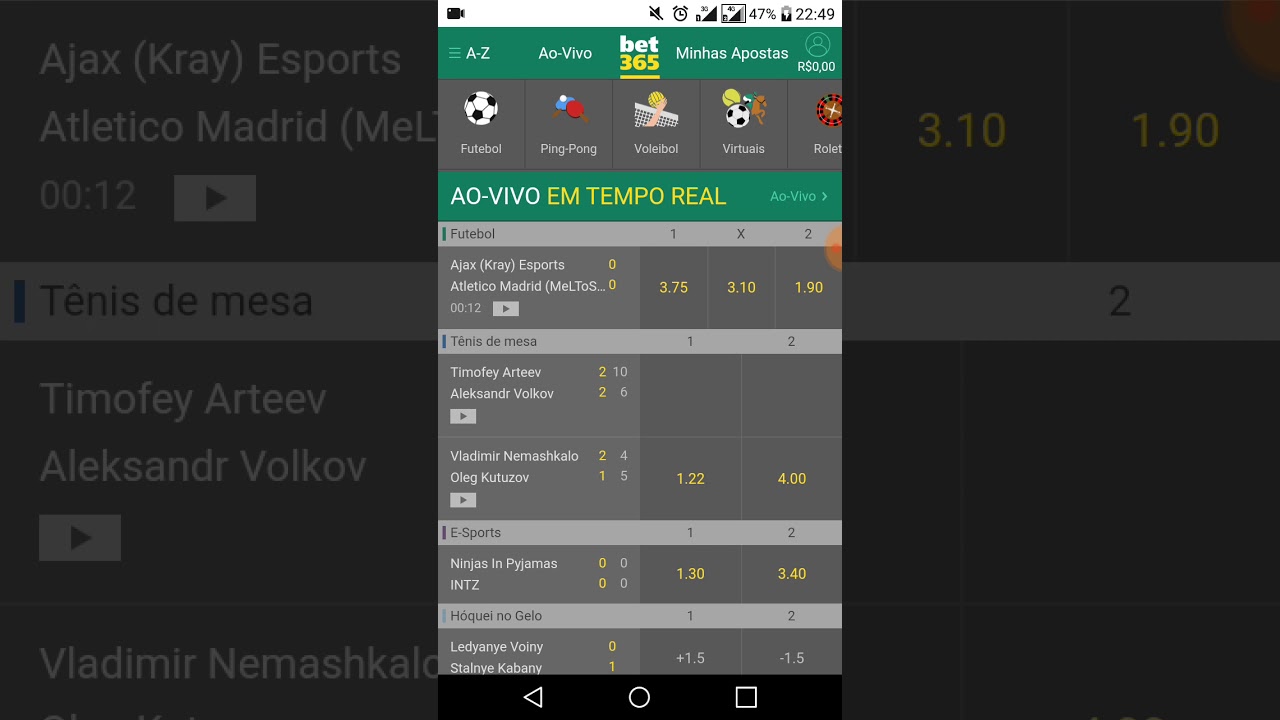 apostar online bet365