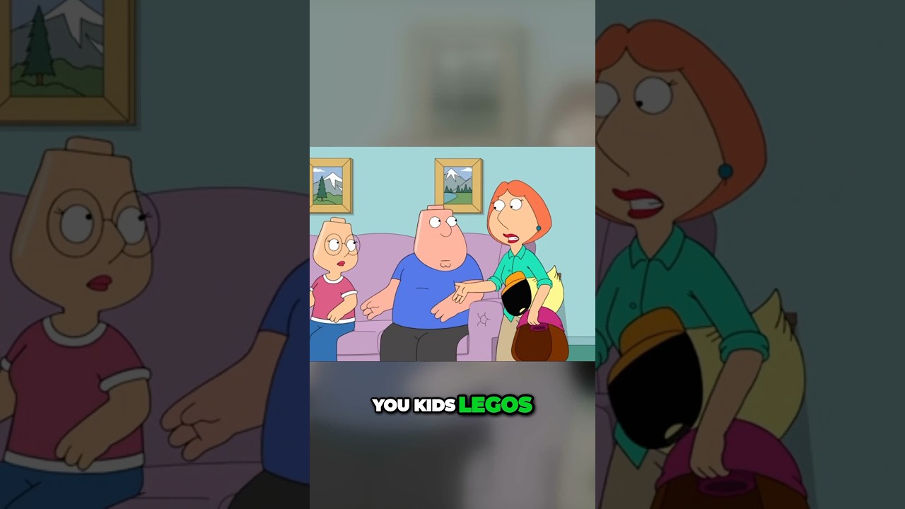 Meg and Chris are Lego, WHAT !!! 