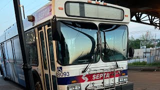 2005 SEPTA New Flyer D40LF 8093 on 93