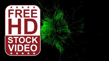 Free Stock Videos – abstract animated colorful green powder particles explosion 3D animation