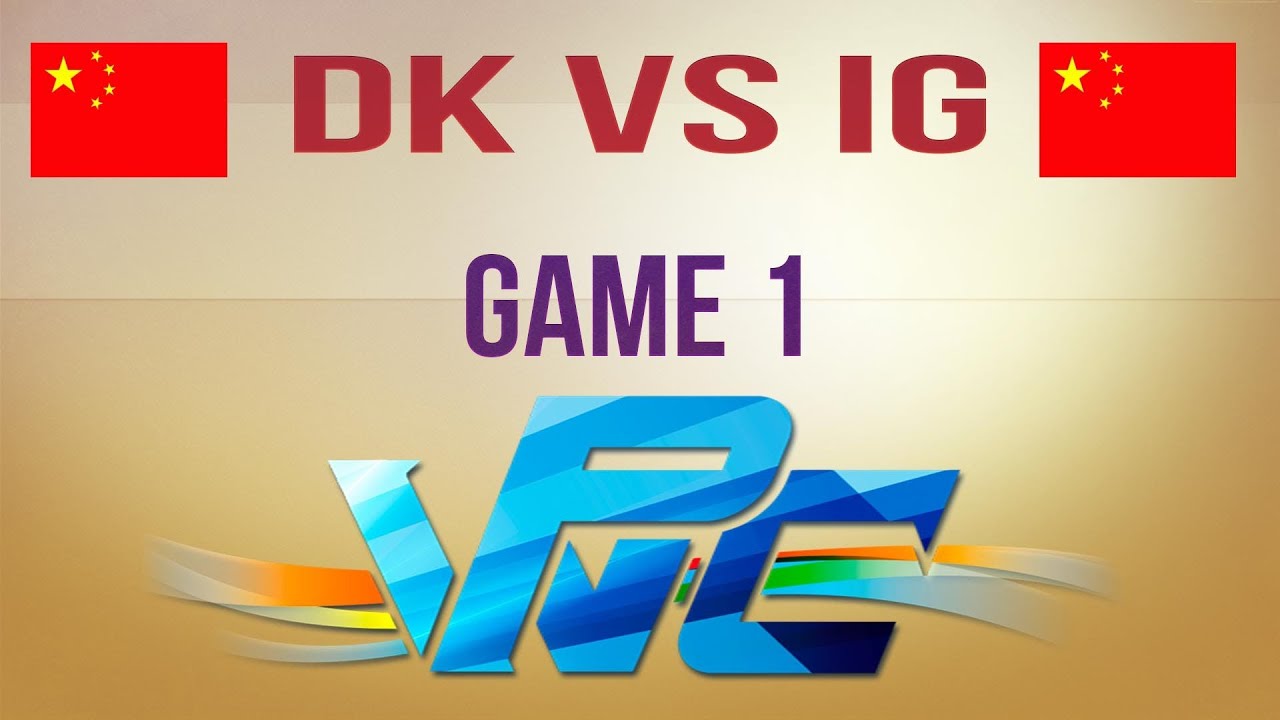DK v IG g.1 Group Stage WPC-ACE Dota 2 League