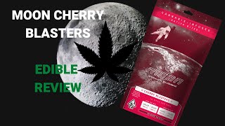 MOON Intergalactic Milligramage: Cherry Blasters. A weed edible with escape velocity.