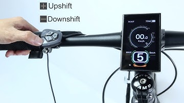 Bafang LCD C18 Display Available for Electric Bicycle BBS02 and BBSHD Motor