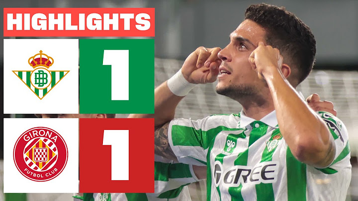 REAL BETIS 1 - 1 GIRONA FC | HIGHLIGHTS LALIGA EA SPORTS