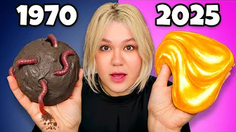 I Tested Slimes From EVERY Decade!