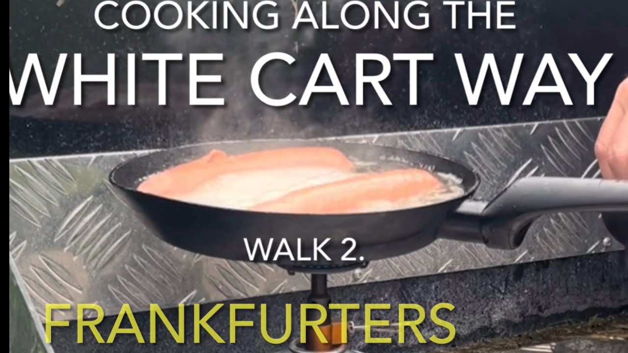White Cart Way Walk2. Woodland Bacon Butties / Vienna Beef Frankfurters.