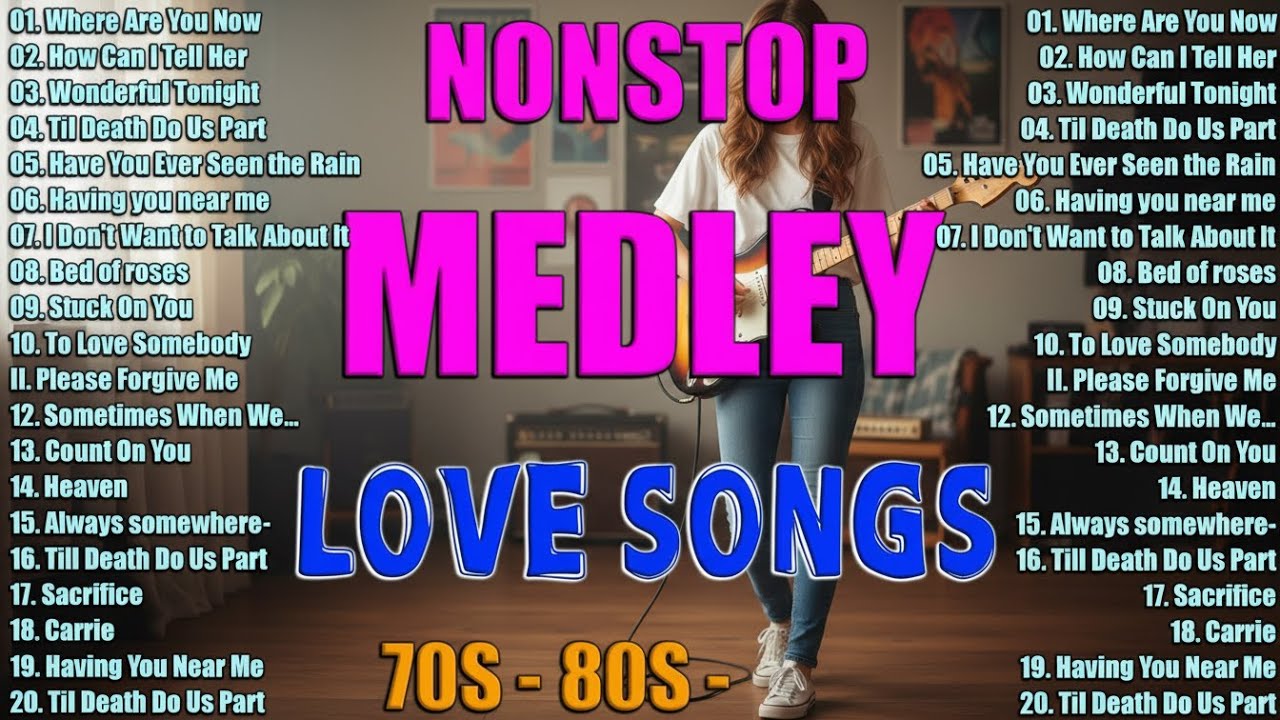 Forever Love Ballads 💕 Slow Rock Classics 70s 80s 90s for Nostalgic ...
