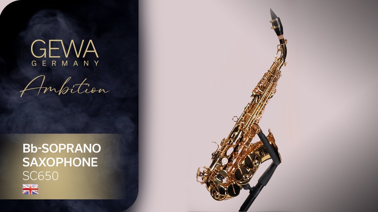 GEWA Germany Bb-Soprano Saxophone SC650 Ambition